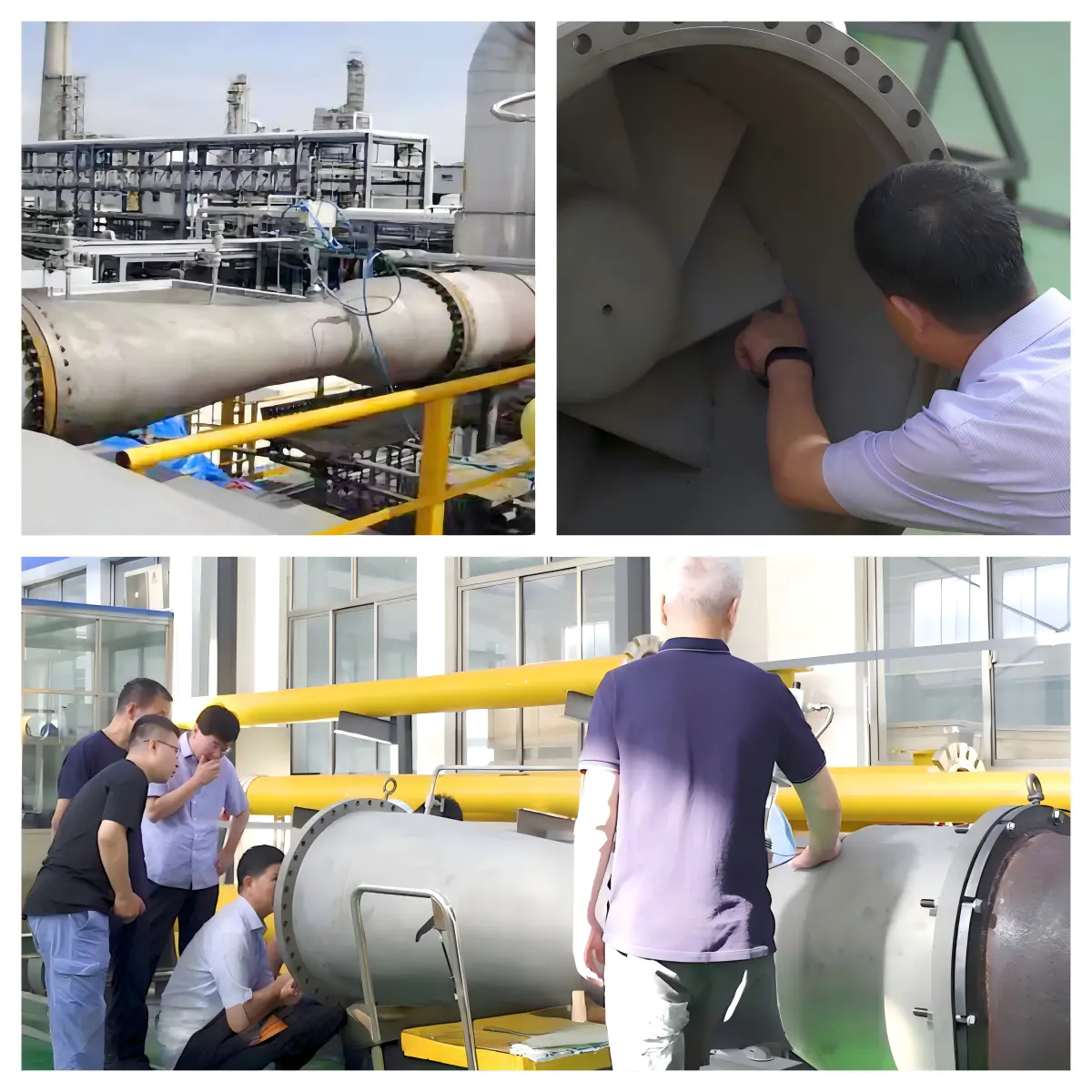 সাফল্যের গল্প — পরিশোধন ও রাসায়নিক | Sinopec ZRCC | DN700 অ্যাসিড গ্যাস পরিমাপ